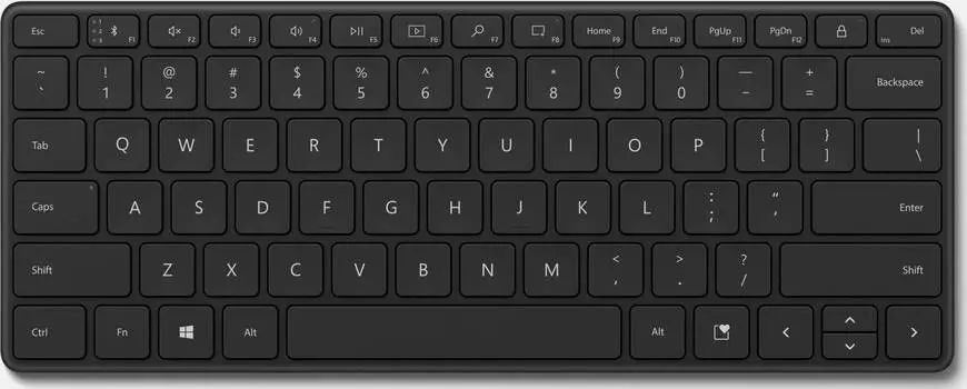 Клавиатура Microsoft Designer Compact Keyboard черный (21y-00011)