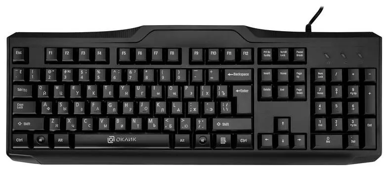 Клавиатура Оклик 170M черный (855272)