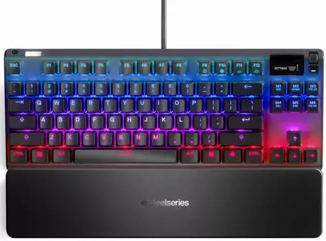 Клавиатура Steelseries Apex Pro TKL RU черный (64734)