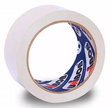 Клейкая лента упаковочная Unibob 600 белая (41150)