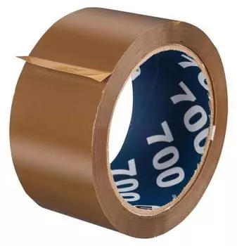 Клейкая лента упаковочная Unibob Universal коричневая (44855)