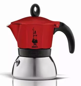 Кофеварка Bialetti Moka Induction красный (6946)