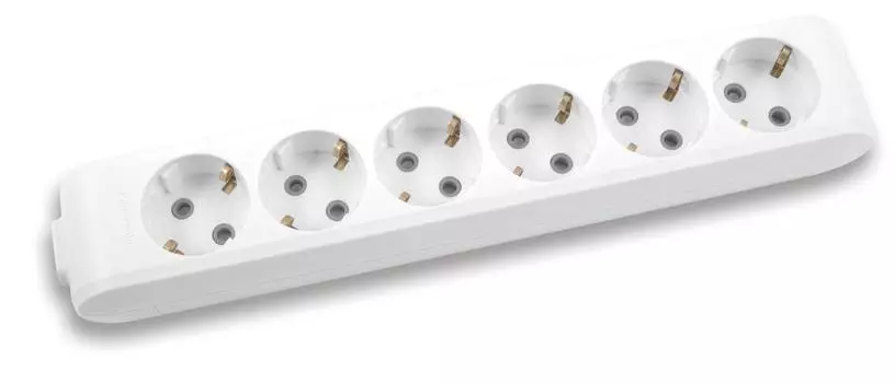 Колодка Panasonic X-tendia (5 розеток) белый (wltb04502wh-ru)