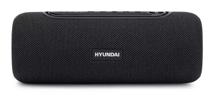 Колонка портативная Hyundai H-PS1021, 25Вт, черный/черный