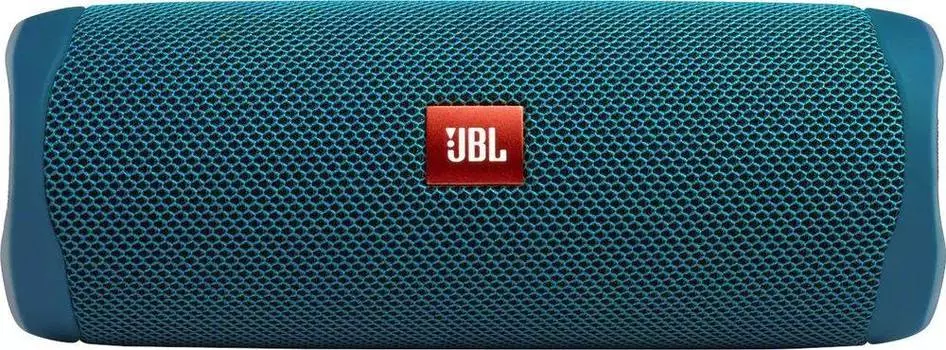 Колонка портативная JBL Flip 5 Eco, 20Вт, голубой (jblflip5ecoblu) (плохая упаковка)