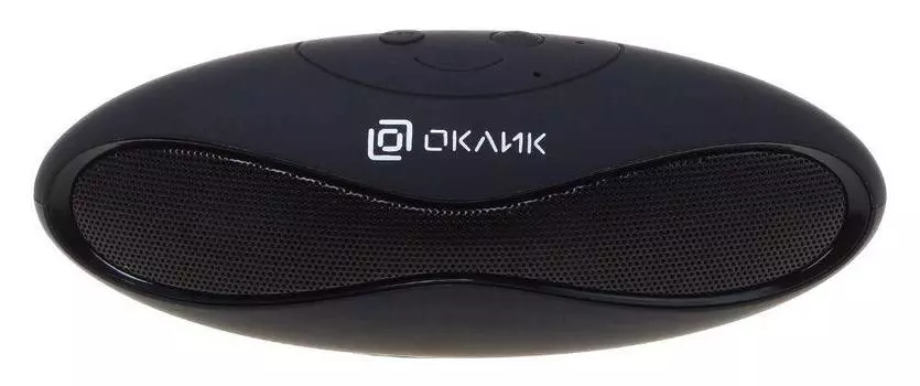 Колонка портативная Оклик OK-10, 3Вт, черный (плохая упаковка)