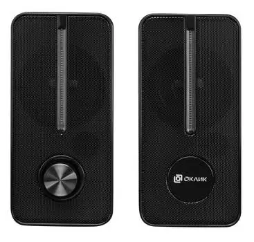 Колонки Оклик OK-120, черный (1458485)