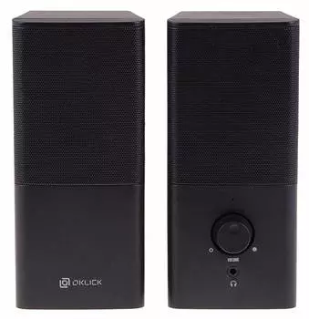 Колонки Оклик OK-128, черный (417560)