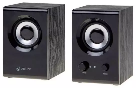 Колонки Оклик OK-160, черный (417559)