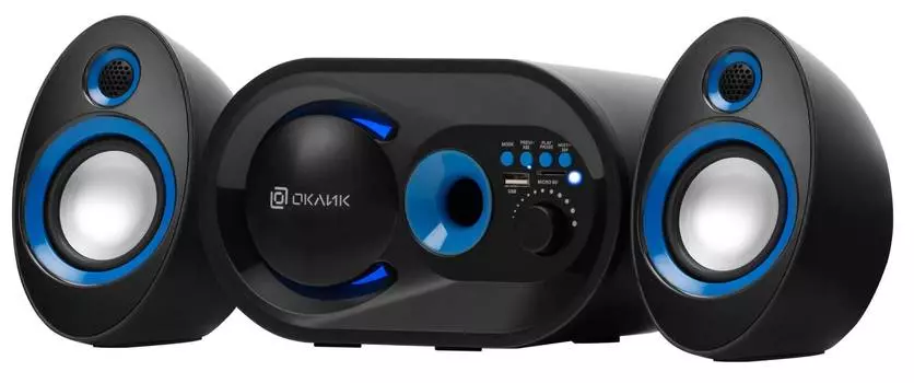 Колонки Оклик OK-433, черный (1383714)