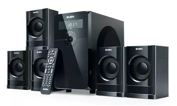 Колонки Sven HT-200, черный (sv-011932) (плохая упаковка)