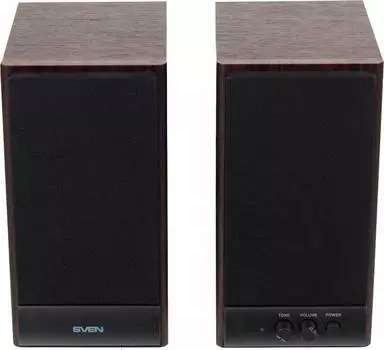 Колонки Sven SPS-609, коричневый (sps-609 cherry)