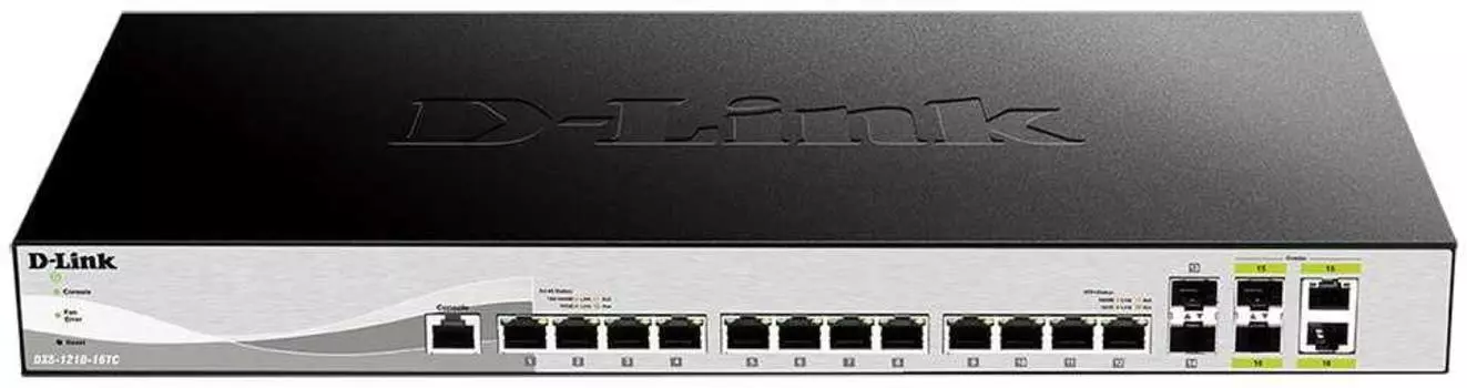 Коммутатор настраиваемый D-Link DXS-1210-16TC
