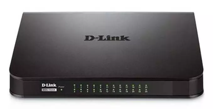 Коммутатор неуправляемый D-Link DES-1024A/E1B