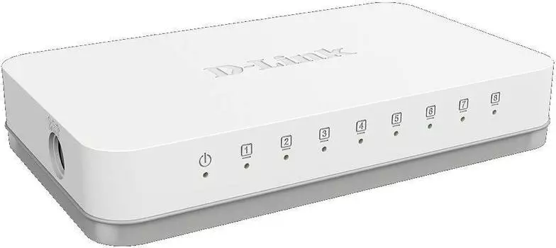 Коммутатор неуправляемый D-Link DGS-1008A/E1A