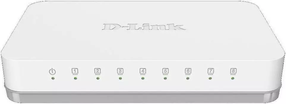 Коммутатор неуправляемый D-Link DGS-1008A/F1A
