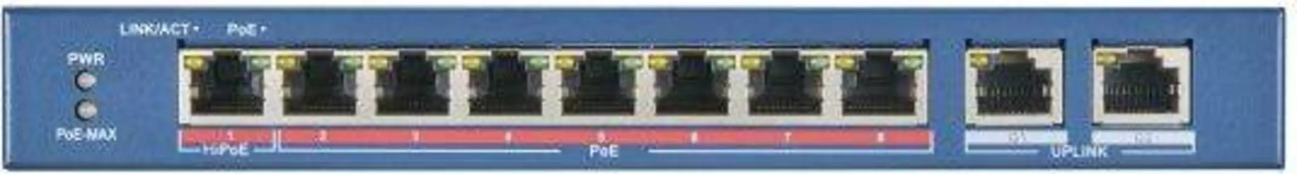 Коммутатор неуправляемый Hikvision DS-3E0310HP-E