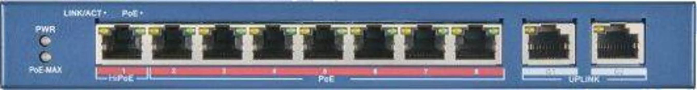 Коммутатор неуправляемый Hikvision DS-3E0310P-E/M