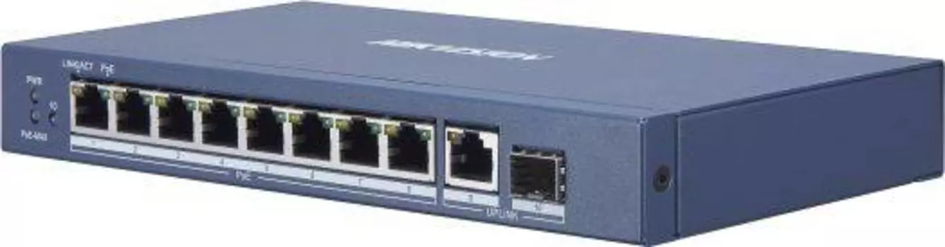 Коммутатор неуправляемый Hikvision DS-3E0510P-E/M