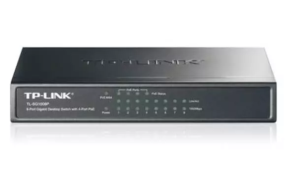 Коммутатор неуправляемый TP-Link TL-SG1008P