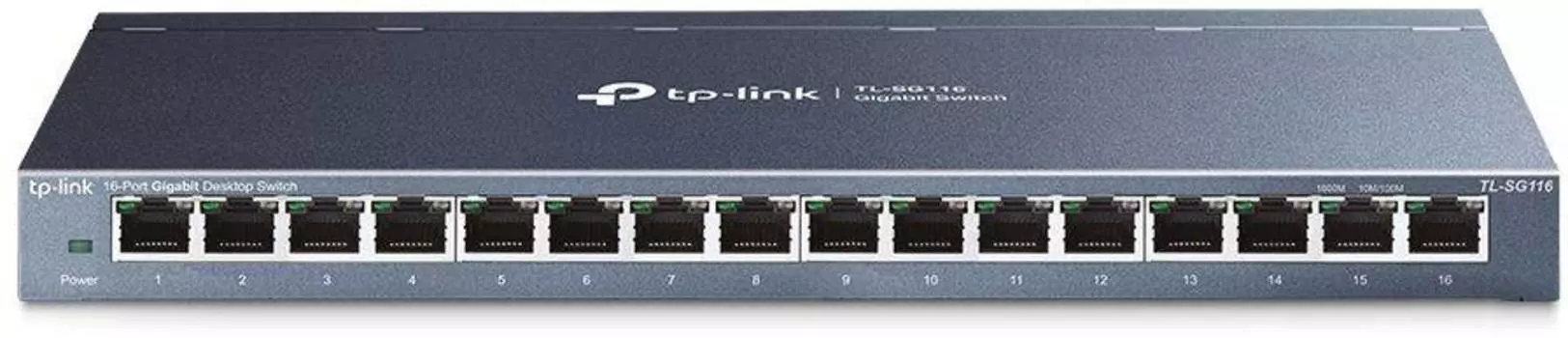 Коммутатор неуправляемый TP-Link TL-SG116