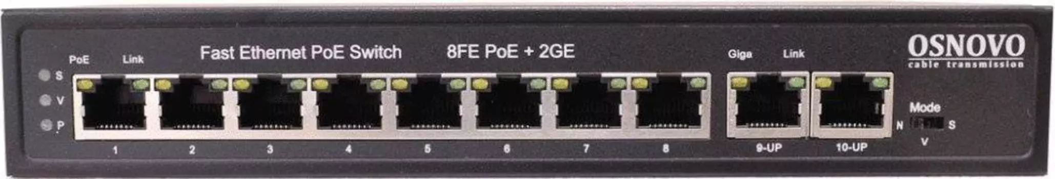 Коммутатор управляемый Osnovo SW-20820(120W)