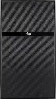 Компьютер IRU Home 310H5GM, Intel Core i3 10105F, DDR4 8ГБ, SSD 512ГБ, NVIDIA GeForce GTX 1630 4096МБ, Free DOS, черный (1858300)