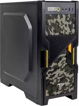 Компьютерный корпус ATX Hiper Combat черный/камуфляж