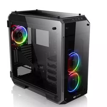 Компьютерный корпус ATX Thermaltake View 71 TG RGB черный (ca-1i7-00f1wn-01)