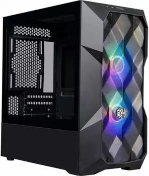 Компьютерный корпус mATX Cooler Master MasterBox TD300 Mesh черный (td300-kgnn-s00)