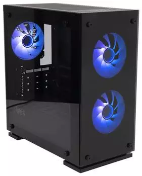 Компьютерный корпус mATX Hiper M65 черный