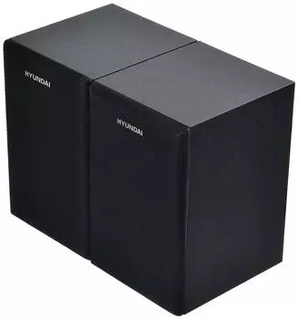Комплект акустики Hyundai H-HA100 черный, 2 колонки