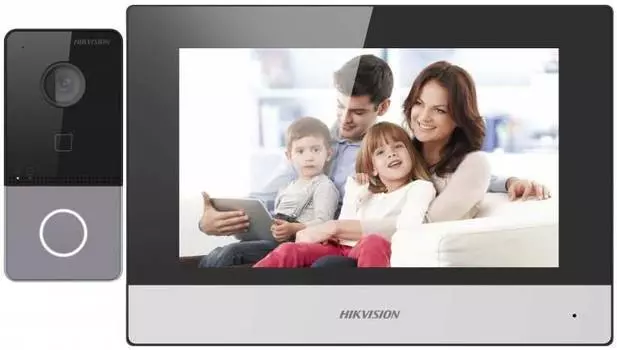Комплект домофона Hikvision DS-KIS603-P(C)