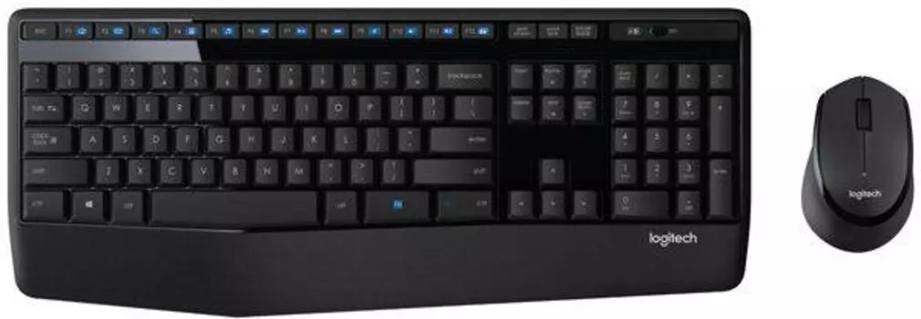 Комплект клавиатура+мышь Logitech MK345 черный/черный (920-008534)
