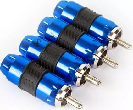 Коннектор Kicx RCA-4BL (2045066)