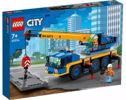 Конструктор Lego City Great Vehicles Mobile Crane [60324]