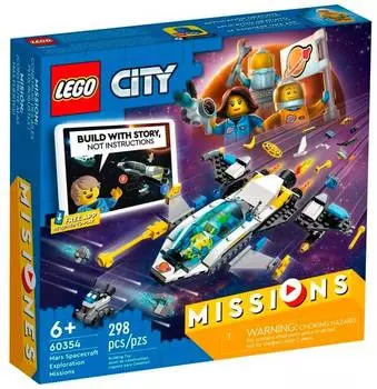 Конструктор Lego City Missions Mars Spacecraft Exploration Missions [60354]