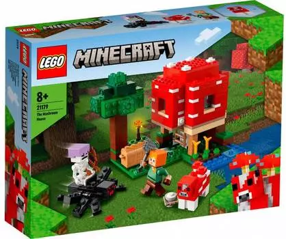 Конструктор Lego Minecraft Грибной дом [21179]