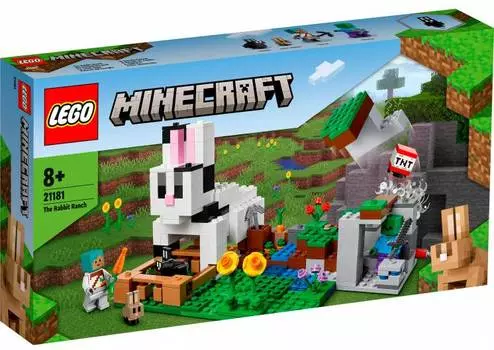 Конструктор Lego Minecraft Кроличье ранчо [21181]