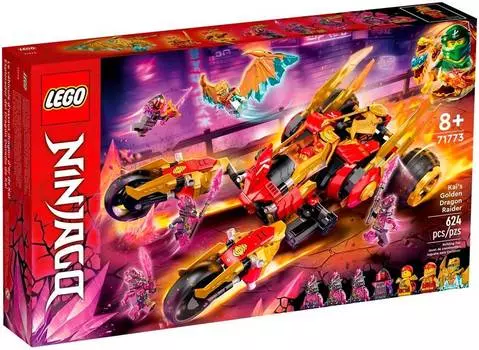 Конструктор Lego Ninjago Kais Golden Dragon Raider [71773]
