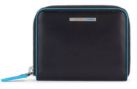 Кошелек мужской Piquadro Blue Square черный, кожа натуральная (pu5958b2r/n)