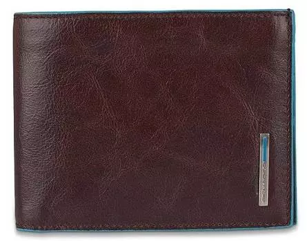 Кошелек мужской Piquadro Blue Square коричневый, кожа натуральная (pu257b2r/mo)