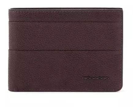 Кошелек мужской Piquadro Paavo темно-коричневый, кожа натуральная (pu1392s122r/tm)