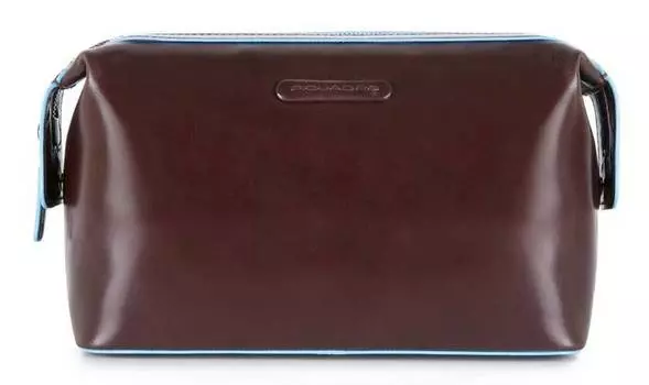 Косметичка Piquadro Blue Square красное дерево, кожа натуральная (BY3851B2/MO)