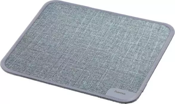 Коврик для мыши Hama Textile Design серый (00054798)