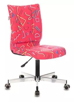 Кресло Бюрократ CH-330M, обивка: ткань, цвет: малиновый