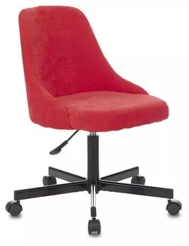 Кресло Бюрократ CH-340M, обивка: ткань, цвет: красный