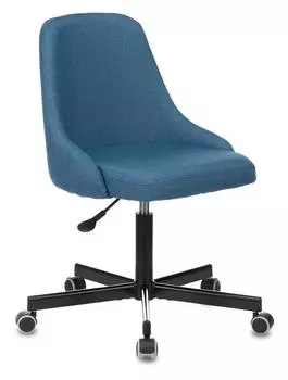 Кресло Бюрократ CH-340M, обивка: ткань, цвет: сердитое море