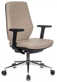 Кресло Бюрократ CH-545SL, обивка: ткань, цвет: бежевый