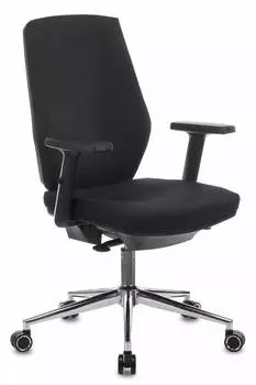 Кресло Бюрократ CH-545SL, обивка: ткань, цвет: черный 38-418